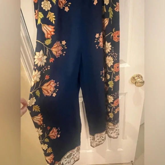 Farm Rio for Anthropologie Dollis Floral Jumpsuit - Picture 7 of 14